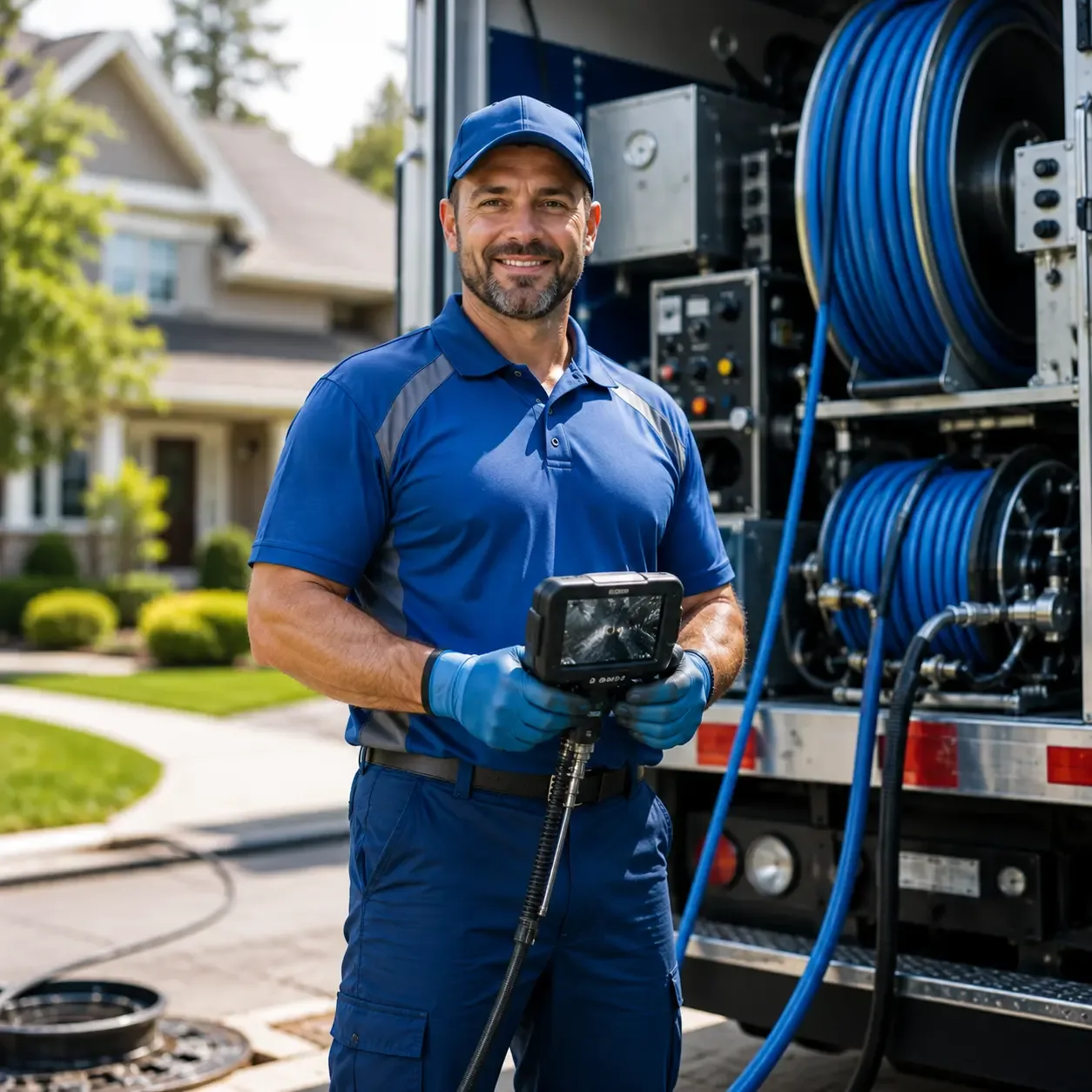 Local outdoor drain cleaning specialists in East Concord, NY